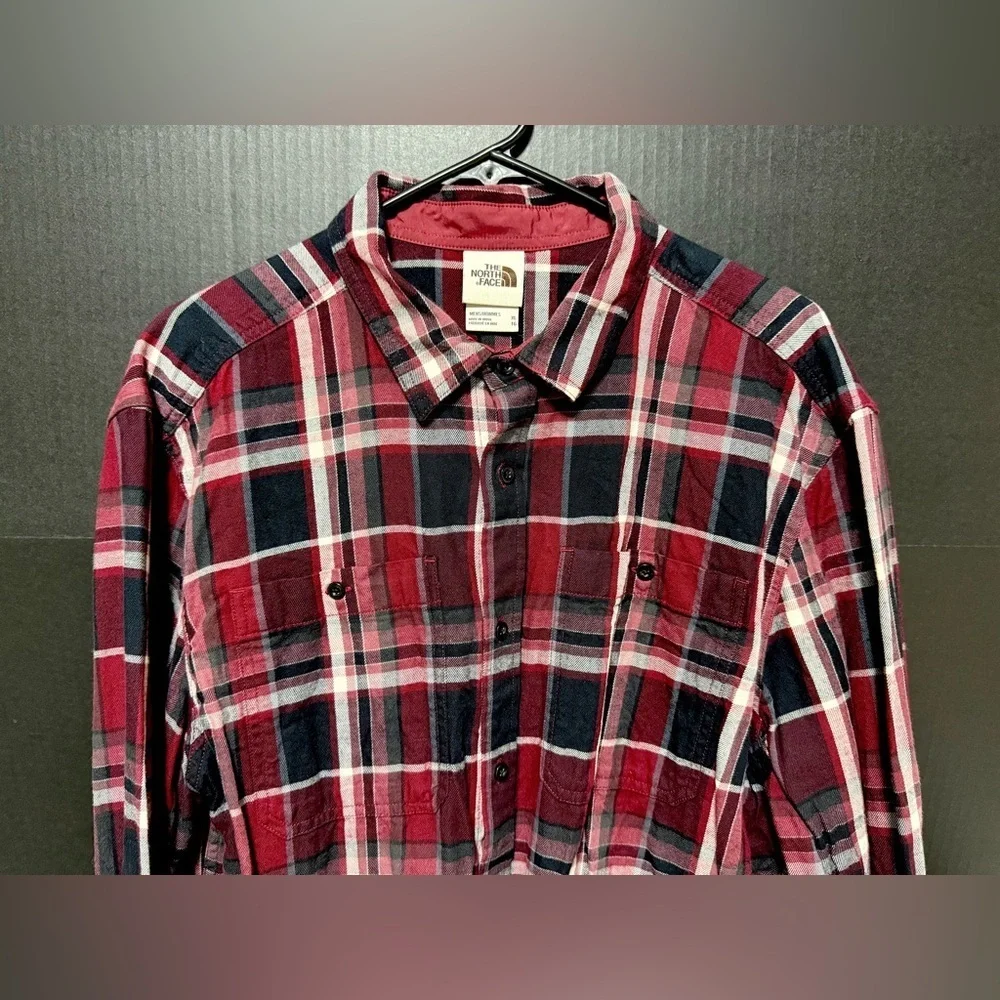 ⛵️North Face Arroyo Wild Ginger Plaid Button Down Shirt